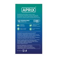 Презервативы ребристые Ribbed Aprix/Априкс 12шт миниатюра фото №4 Презервативы ребристые Ribbed Aprix/Априкс 12шт миниатюра фото №4