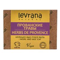 Мыло натуральное ручной работы Прованские травы Levrana/Леврана 100г миниатюра