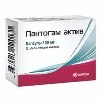 Пантогам актив капсулы 300мг 60шт миниатюра фото №2