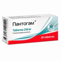 Пантогам таблетки 250мг 50шт миниатюра фото №2