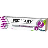 Троксевазин гель для наружного применения 2% 40г миниатюра фото №2