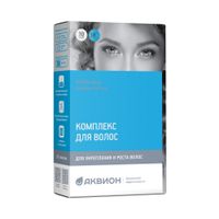 Комплекс для волос Аквион Дэйли таблетки п/о 0,795г 30шт миниатюра фото №4