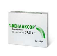 Венлаксор таблетки 37,5мг 30шт