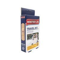 Лейкопластырь бактерицидный на полимерной основе Travel Kit Master Uni/Мастер Юни 20шт миниатюра фото №4