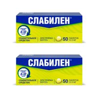 2Х Слабилен таблетки п/о плен. 5мг 50шт