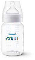 Набор Philips Avent: Бутылочка детская Classic 260мл+Соска медленный поток 1+ мес. (80024 563/17)