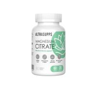 Магний цитрат UltraSupps/Ультрасаппс капсулы мягкие 2450мг 60шт