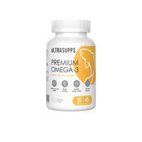 Омега-3 Премиум UltraSupps/Ультрасаппс капсулы мягкие 1405мг 90шт