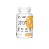 Омега-3 Премиум UltraSupps/Ультрасаппс капсулы мягкие 1405мг 60шт