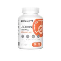 Лецитин UltraSupps/Ультрасаппс капсулы мягкие 1850мг 90шт