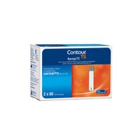 Тест-полоски для глюкометра TS Contour/Контур 50шт x 2уп миниатюра фото №4