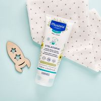 Гель для купания очищающий+Крем-эмолент Stelatopia Мустела/Mustela 200мл+200мл миниатюра фото №3
