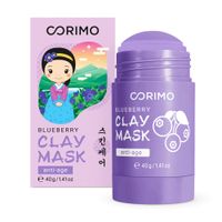 Маска глиняная для лица лавандовая с коллагеном и голубикой Corimo/Коримо стик 40г