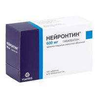 Нейронтин таблетки п/о плен. 600мг 100шт миниатюра фото №5