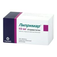 Липримар таблетки п/о плен. 10мг 100шт миниатюра фото №5