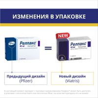 Релпакс таблетки п/о плен. 40мг 2шт миниатюра фото №3