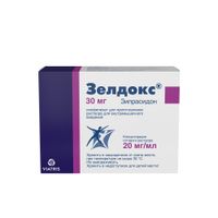 Зелдокс+р-ль лиофилизат для приг. раствора для в/м введ. 30мг