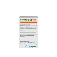 Тиоктацид БВ таблетки п/о плен. 600мг 30шт