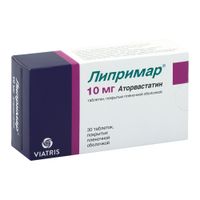 Липримар таблетки п/о плен. 10мг 30шт миниатюра фото №4