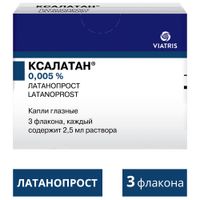 Ксалатан капли глазные 0,005% 2,5мл 3шт миниатюра фото №2