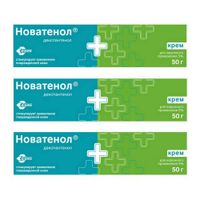 3Х Новатенол крем для наружного применения 5% 50г