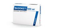 Вазокет таблетки 600мг 30шт