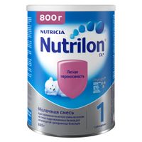 Смесь сухая молочная начальная адаптированная для детей 0-6мес. ГА 1 Nutrilon/Нутрилон банка 800г миниатюра фото №4