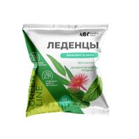 Карамель леденцовая с цинком и витамином С вкус эвкалипта и перечной мяты без сахара ABC Healthy Food 60г