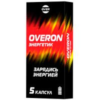 Оверон энергетик Over/Овер капсулы 5шт