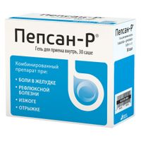 Пепсан-Р гель для приема внутрь саше 10г 30шт миниатюра фото №3