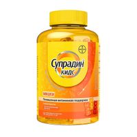 Супрадин Кидс Мишки, витамины для детей, жевательные пастилки 60шт Bayer/Байер