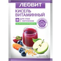 Кисель для глаз витаминный с лютеином Леовит пак. 18г 5шт миниатюра фото №2 Кисель для глаз витаминный с лютеином Леовит пак. 18г 5шт миниатюра фото №2