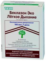 Беклазон эко легкое дыхание аэроз. д/ингал. доз. 0,1мг/доза 200доз n1