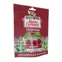 Альпийская карамель детская с натуральным медом и витамином С вкус вишни Alpine Caramel леденцы пак. 75г миниатюра фото №2 Альпийская карамель детская с натуральным медом и витамином С вкус вишни Alpine Caramel леденцы пак. 75г миниатюра фото №2