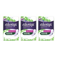 3Х Прокладки при недержании впитывающие одноразовые для взрослых Normal Плюс Always/Олвейс 8шт 3Х Прокладки при недержании впитывающие одноразовые для взрослых Normal Плюс Always/Олвейс 8шт