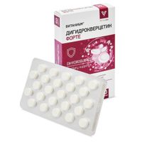 Дигидрокверцетин Форте Vitanium/Витаниум таблетки 350мг 50шт миниатюра фото №4