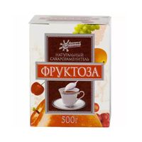 Заменитель сахара Фруктовое счастье натуральный Фруктоза 500 г