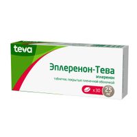Эпленор таблетки п/о плен. 25мг 30шт