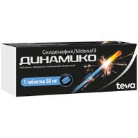 Динамико таблетки п/о плен. 50мг 1шт миниатюра фото №3