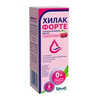 Хилак Форте вкус вишни капли для приема внутрь 30мл миниатюра фото №4