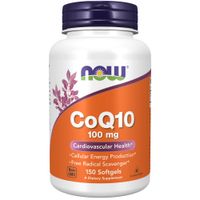 Кофермент Q10 100мг Now/Нау капсулы 640мг 150шт