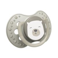 Пустышка силиконовая динамическая 6-18 мес. Buddy Bear Lovi/Лови 2шт миниатюра фото №3
