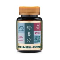 Женьшень+Рутин ClamPharm таблетки 750мг 90шт