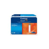 Тест-полоски для глюкометра TS Contour/Контур 50шт x 2уп миниатюра фото №2