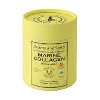 Морской коллаген вкус апельсина гарциния и гуарана с витамином С WellnessGen Science and Sports стик 30шт миниатюра фото №3