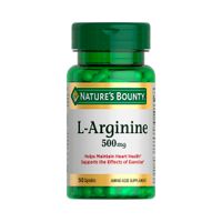 L-аргинин Nature's Bounty/Нэйчес баунти капсулы 500мг 50шт