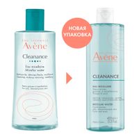 Вода мицеллярная для жирной кожи, склонной к акне Cleanance Avene/Авен 400мл  миниатюра фото №3