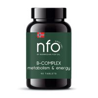 B-комплекс NFO/Норвегиан фиш оил таблетки 500мг 90шт