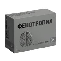 Фенотропил таблетки 100мг 60шт миниатюра фото №2