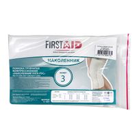 Наколенник компрессионный Унга-Рус First Aid/Ферстэйд С-327, р.3